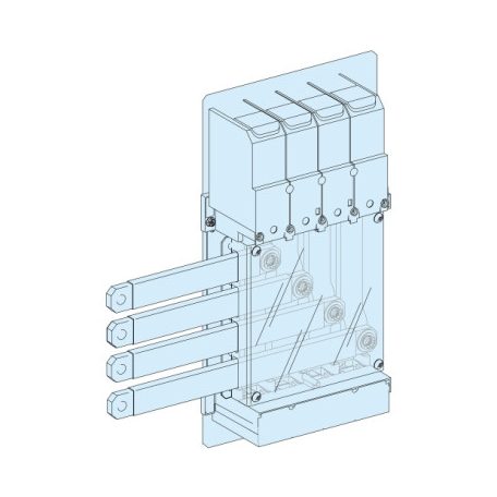 Schneider Electric LVS04076 Betápláló csatlakozó blokk csat. NS630