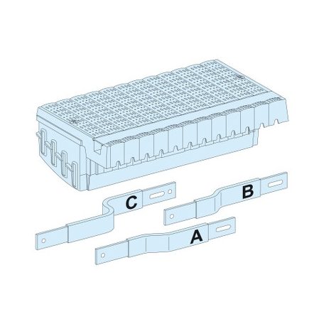 Schneider Electric LVS04403 Polypact rögzített készülék, billenőkaros kapcsoló, 3P