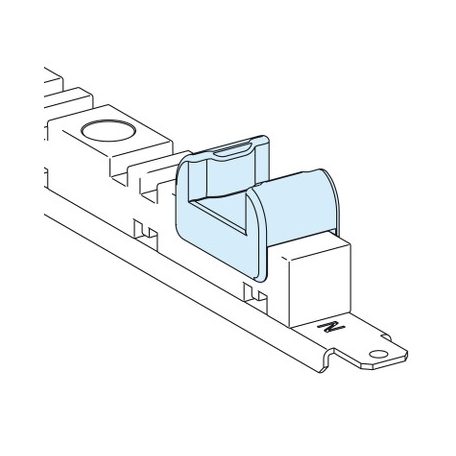Schneider Electric LVS04658 12 síntartó bak 630-1600 A-es Linergy Evolution