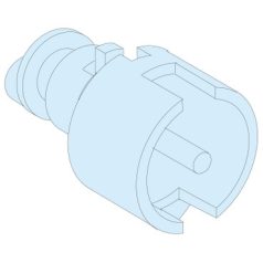 Schneider Electric LVS09932 Kéttollú zár betét 3mm IP55