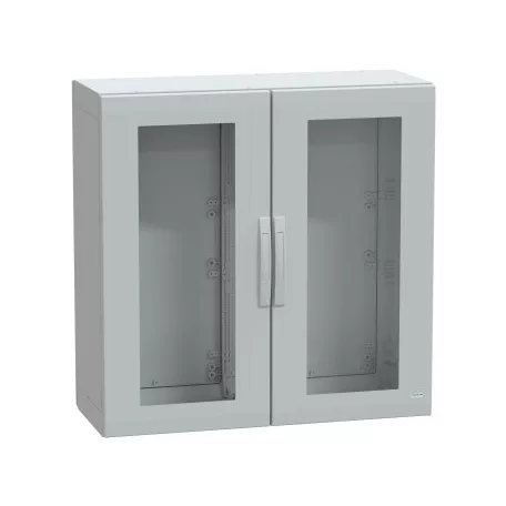 Schneider NSYPLA10104TG PLA műanyag szekrény átlátszó ajtóval