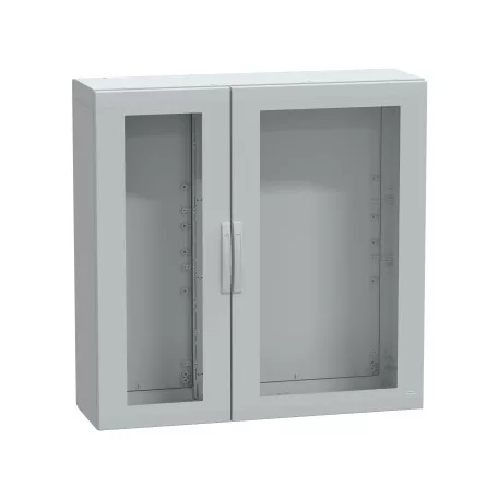 Schneider NSYPLA12124TG PLA műanyag szekrény átlátszó ajtóval