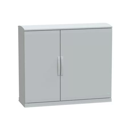 Schneider NSYPLAZT10124G Poliészter szekrény védőtetővel+magasító kerettel