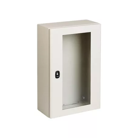 Schneider NSYS3DM7515T S3DM moduláris szekrények H700XW500XD150 üvegajtós