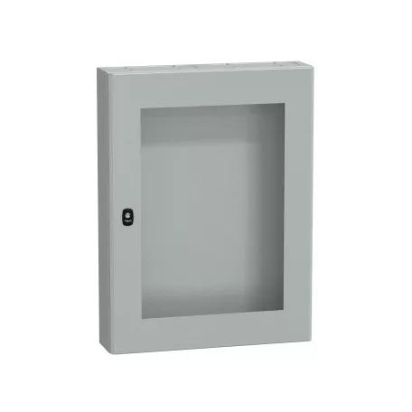 Schneider NSYS3DM8615T S3DM moduláris szekrények H800XW600XD150 üvegajtós