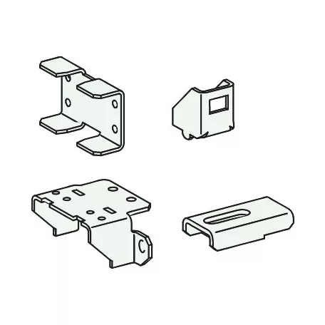 Schneider NSYSFPB6G SF6G szerelőlap rögzítő készlet