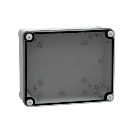 Schneider NSYTBP24198T Ipari műanyag doboz 241x192x87 alacsony átlátszó fedéllel