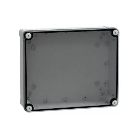 Schneider NSYTBP29248T Ipari műanyag doboz 291x241x87 alacsony átlátszó fedéllel