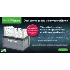   Schneider Resi9 PROMO csomag + összehajtható láda 60x40x32 cm (67 l)