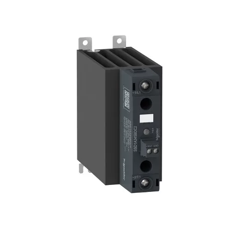 Schneider SSD1A360BDC2 Harmony SSD szilárdtest relé, DIN sínes, 1 fázisú, kimenet: 48…600VAC, 60 A, vezérlőfeszültség:  4…32 VDC