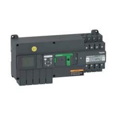   Schneider TA10D4L1004TPE TransferPacT Active Automatic automatikus átkapcsoló - 100A tokozat 100A 4P LCD kijelző