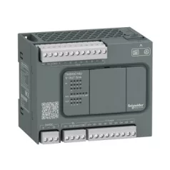  Schneider TM200C16U Modicon M200 Easy PLC, 16 I/O1xRS485, tranzisztoros kimenet (sink), 24 VDC