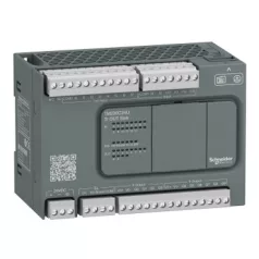   Schneider TM200C24U Modicon M200 Easy PLC, 24 I/O1xRS485, tranzisztoros kimenet (sink), 24 VDC