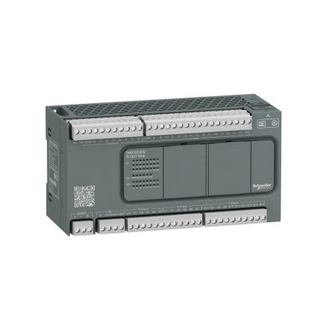 Schneider TM200C40U Modicon M200 Easy PLC, 40 I/O1xRS485, tranzisztoros kimenet (sink), 24 VDC