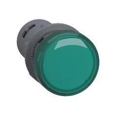   Schneider XA2EVE3LC Harmony Easy Series  Ø22 LED jelzőlámpa, 48V AC/DC, zöld