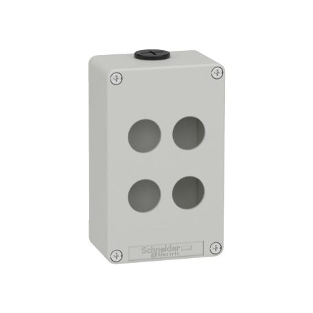 Schneider XAPD2204 EMPTY GREY 4 HOLES CONTROL BOX