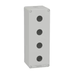   Schneider XAPD4504 Harmony XAP, üres tokozat, szürke, 4 lyuk, M25