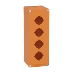   Schneider XAPO4604 Harmony XAP, üres tokozat, narancs, 4 lyuk, M25