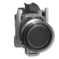   Schneider XB4BP21GEX Harmony ATEX DG komplett nyomógomb, Ø22, védősapkás, 1NO, fekete