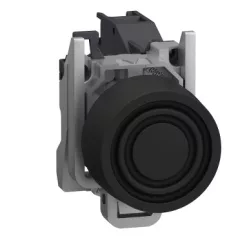   Schneider XB4BPS21GEX Harmony ATEX DG komplett nyomógomb, Ø22, beépített védősapkás, 1NO, fekete
