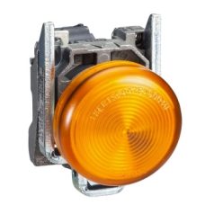   Schneider XB4BVM5EX Harmony ATEX D komplett LED jelzőlámpa, Ø22, fém, sárga, 240VAC