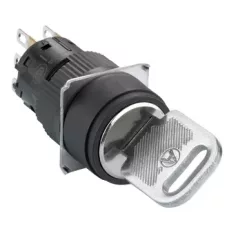   Schneider XB6EAG221P Kulcsos választókapcsoló, kerek, 2 állású,  NO + NC