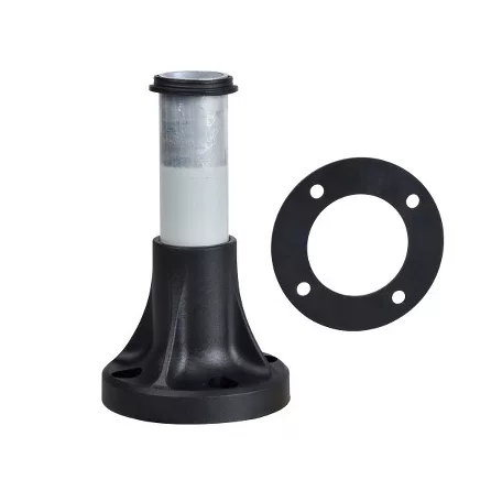 Schneider XVBZ02A Harmony XVB kiegészítő, rögzítőtalp 80mm tartócsővel, alumínium, szürke