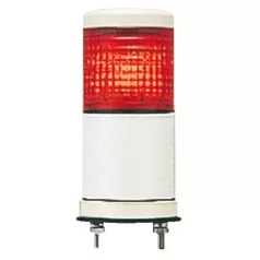   Schneider XVC6B15SK Harmony XVC monolitikus Ø60 fényoszlop, 1 piros folyamatos/villogó, hangjelzővel, 24VAC/DC