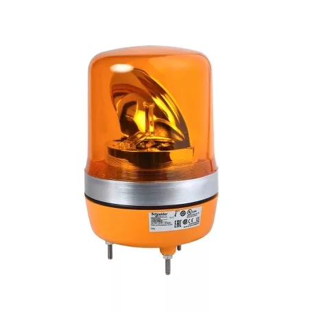 Schneider XVR10B05 Harmony XVR forgútükrös jelzőfény, LED-es, Ø106, IP23, narancs, 24VAC/DC