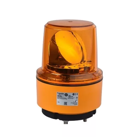Schneider XVR13B05 Harmony XVR forgútükrös jelzőfény, LED-es, Ø130, IP66, narancs, 24VDC, rezgésálló