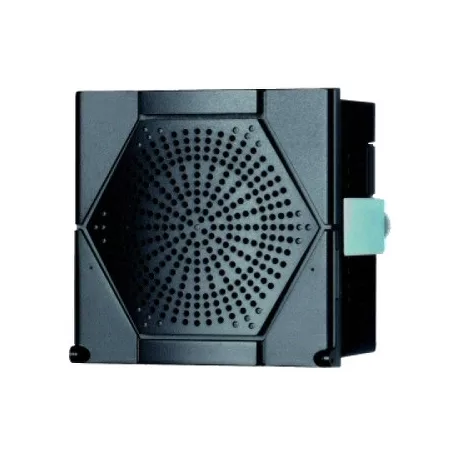 Schneider XVS96BMBN Harmony XVS sziréna, ajtóra építhető 96x96, többszólamú, 4 csatornás, NPN, fekete, 12-24VAC/DC