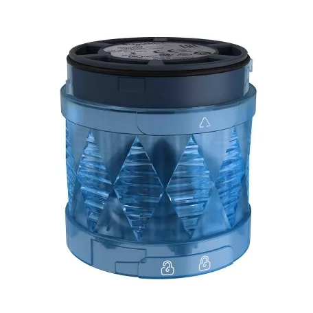 Schneider XVUC46 Harmony XVU Ø60 fényoszlop LED-es villogó fényű világító egység, kék