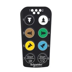   Schneider ZARC705 Harmony eXLhoist vezetéknélküli daruvezérlő címke készlet ZART8LS késüzlékhez