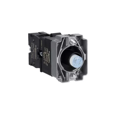 Schneider ZB2BWM61C Easy Harmony XB2, Világító aljzat, gallér, kék led , AC 380V, fém, 