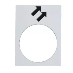 Schneider ZB2BY4964 Felirati címke XACA-hoz