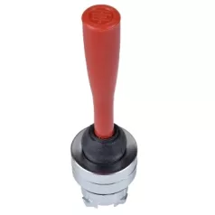   Schneider ZB4BB4 Harmony fém joystick fej, Ø22, mindenirányú, visszatérő, piros kar