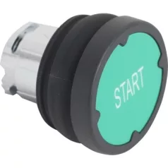   Schneider ZB4BC38031 Harmony fém durva környezeti nyomógomb fej, Ø22, visszatérő, zöld, szimbólummal