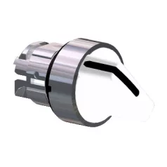   Schneider ZB4BD201 Harmony fém választókapcsoló fej, Ø22, 2 állású, fehér