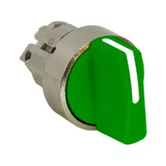   Schneider ZB4BD503 Harmony fém választókapcsoló fej, Ø22, 3 állású középre visszatérő, zöld