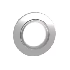   Schneider ZB4FH13 Harmony panelbe süllyesztett fém világító nyomógomb fej, Ø30, kiemelkedő, fehér, nyomó-nyomó