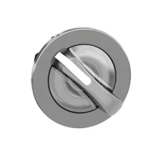   Schneider ZB4FKCUST01 Harmony panelbe süllyesztett fém világító választókapcsoló fej, Ø30, személyre szabott