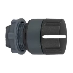   Schneider ZB5AD39 Harmony műanyag választókapcsoló fej, Ø22, 3 állású, recés, fekete