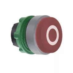   Schneider ZB5ALCUST03 Harmony műanyag nyomógomb fej, Ø22, visszatérő, kiemelkedő, visszatérő, személyre szabott