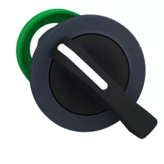   Schneider ZB5FJ3 Harmony panelbe süllyesztett műanyag választókapcsoló fej, Ø30, meghosszabbított fej, 3 állású