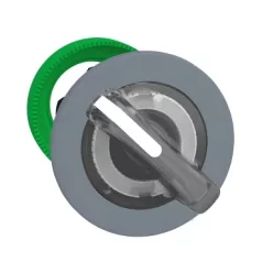   Schneider ZB5FKCUST02 Harmony panelbe süllyesztett műanyag világító választókapcsoló fej, Ø30, személyre szabott