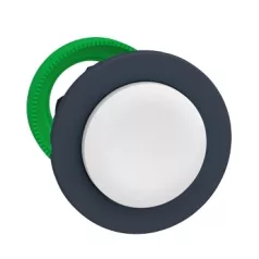   Schneider ZB5FLCUST01 Harmony panelbe süllyesztett műanyag nyomógomb fej, Ø30, kiemelkedő, személyre szabott