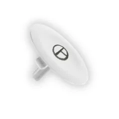   Schneider ZBA145 Harmony Ø22 nyomógomb fehér tető jelölt T