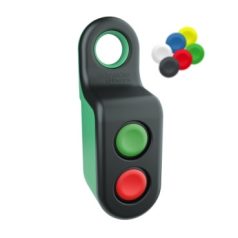   Schneider ZBRM22A0 Harmony komplett mobil tokozatos vezetéknélküli nyomógomb, 2db 1 impulzusos nyomógomb, 6 színű tető