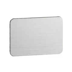   Schneider ZBYD06102 Harmony öntapadós felirati címke, 19x27 mm, XALG tokozathoz, felirat nélkül, szürke