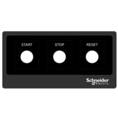   Schneider ZBYLECUST02 Harmony kezelőpanel maszk, 200x100mm, személyre szabott